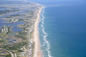 Topsail Beach Aerial View