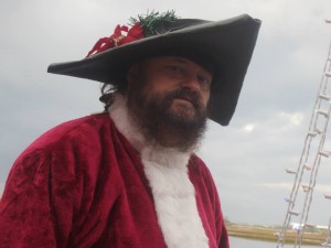 Pirate as Santa