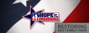 Hope for the Warriors banner/logo