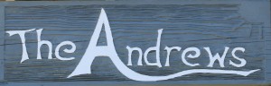 The Andrews sign